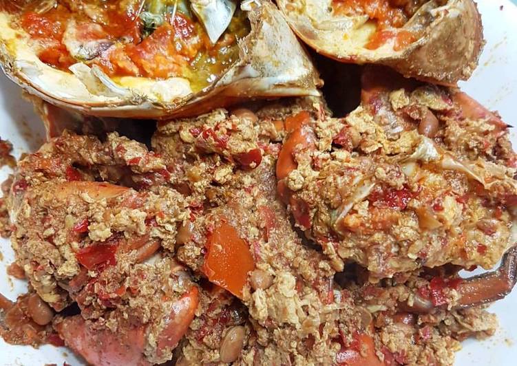 gambar untuk resep makanan Kepiting tauco saus pedas