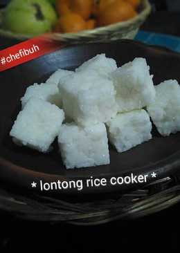 Lontong rice cooker