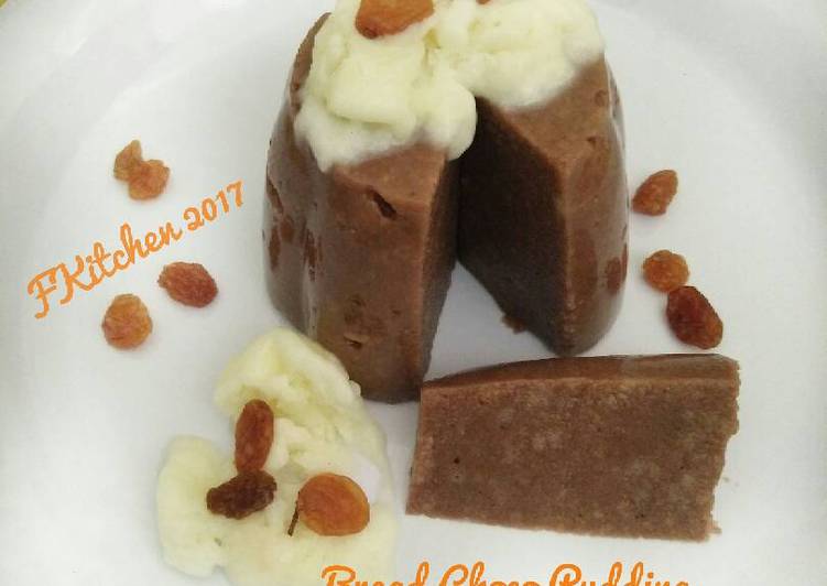 resep lengkap untuk Bread Choco Pudding