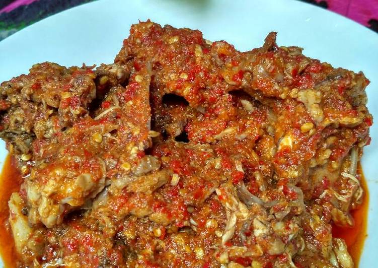 resep makanan Kerongkongan Ayam Pedas