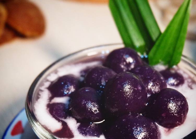 Resep Kolak Biji Salak Ungu Oleh Hayutami