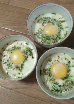 Savory steamed eggs