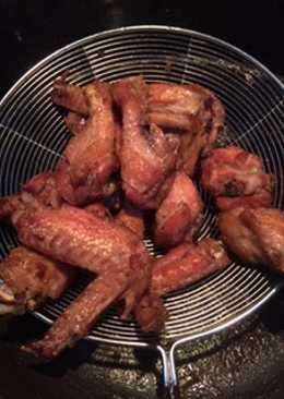 Ayam goreng merah chinese food