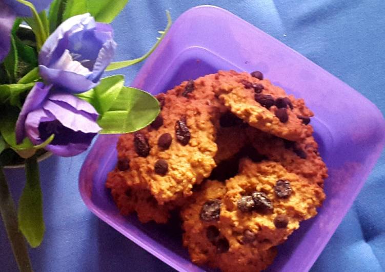 resep Vegan Oat (+ Almond) Cookies with Happycall