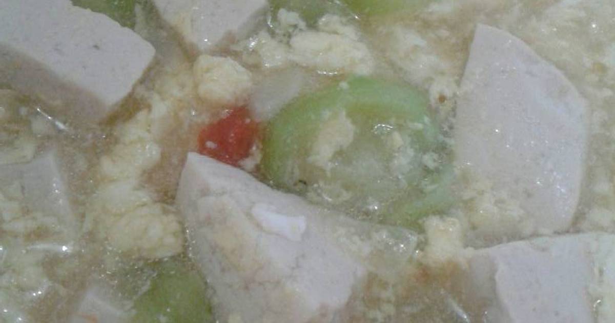 Resep sayur oyong tahu putih kental oleh Reni Kusuma 