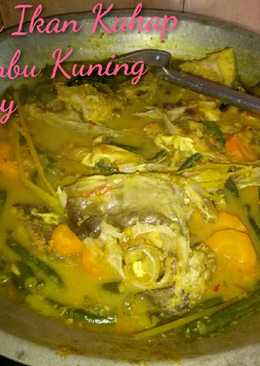 Kepala Ikan Kakap Bumbu Kuning