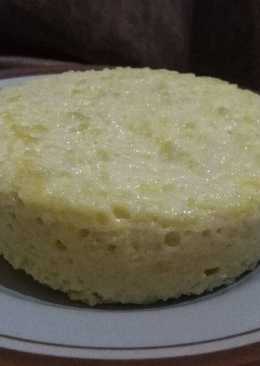 Cake kapas susu kental manis (rebake)