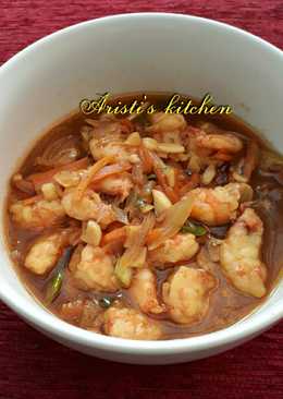 Udang saus mentega