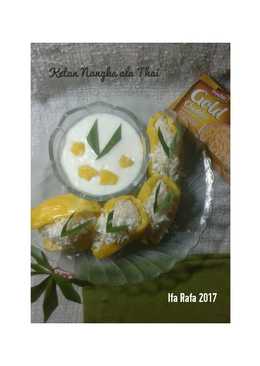 Ketan Nangka ala Thai a.k.a Jack Fruit Sticky Rice