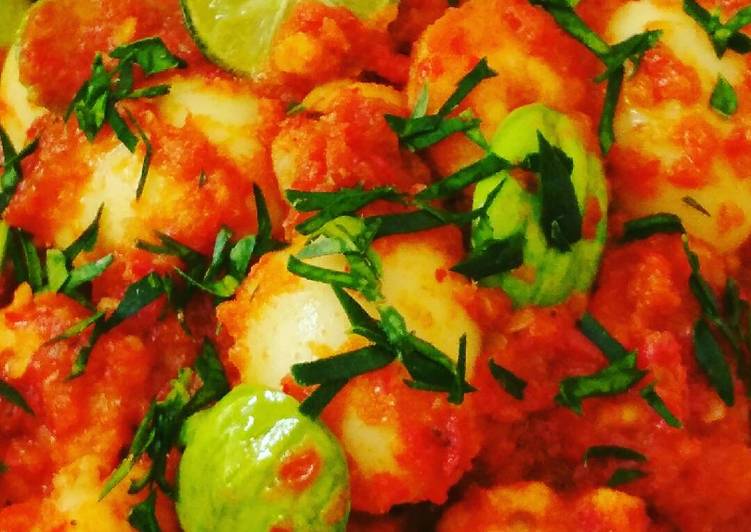 Resep Balado udang dan puyuh