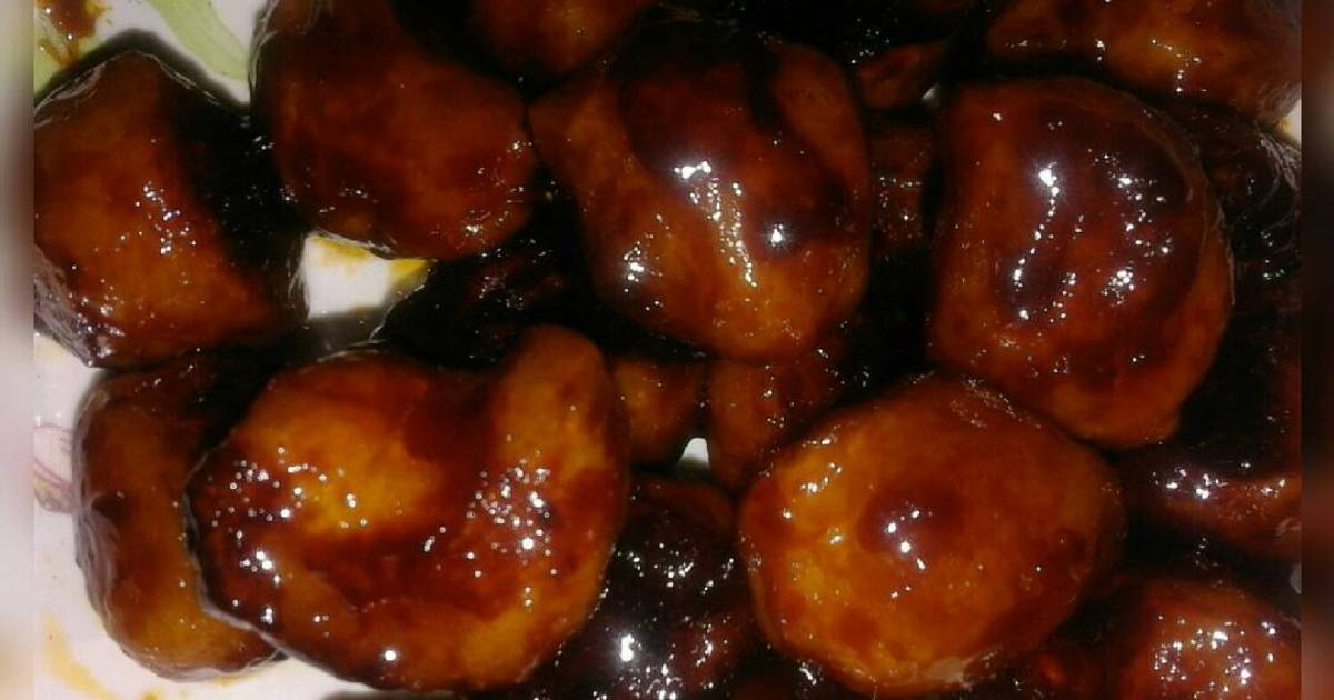 Resep Bakso bakar teflon no tusuk oleh Tya ApRodhite Cookpad 