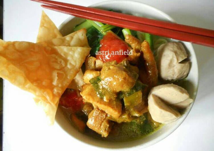 resep Mie Ayam a la Abang-abang