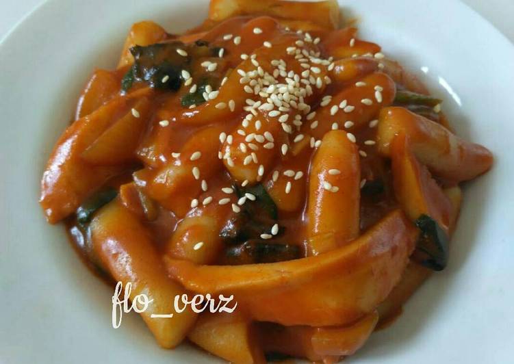 resep masakan Tteobokki + Garaetteok Recipe