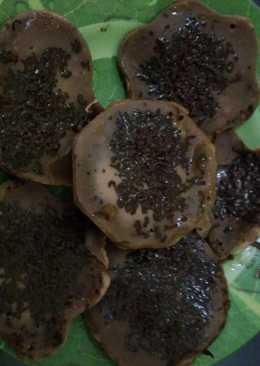 Kue cubit coklat simple