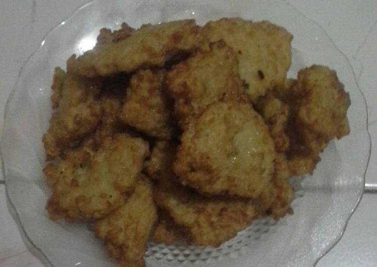 resep makanan Nugget nasi spesial ayam.. Buat suami tercinta