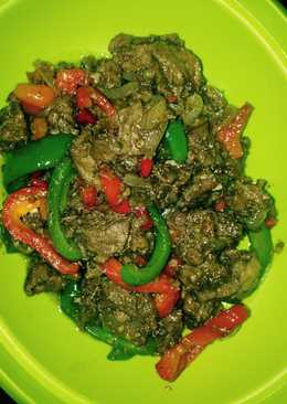 Sapi Lada Hitam rasa Resto