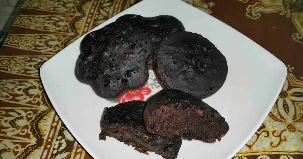 Resep Cake soya coklat lembut (no oven.. no mixer.. no telur)
