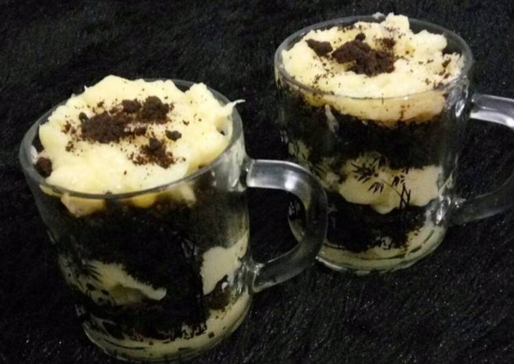 resep lengkap untuk Resep oreo cheesecake (tanpa oven)