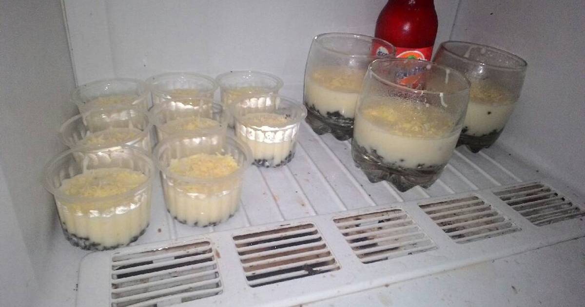 Resep Oreo cheesecake super simpel (no bake,,)