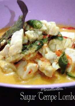 Sayur tempe lombok ijo
