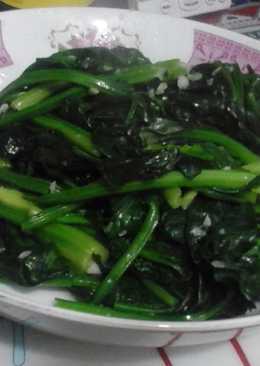 Tumis pojoi (bayam china)
