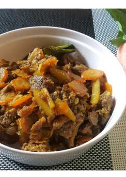 Daging bumbu manis buat si kecil