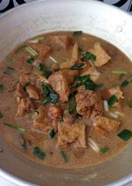 Sayur tahu cabe ijo