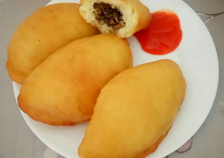 resep lengkap untuk Panada Cakalang Eggless