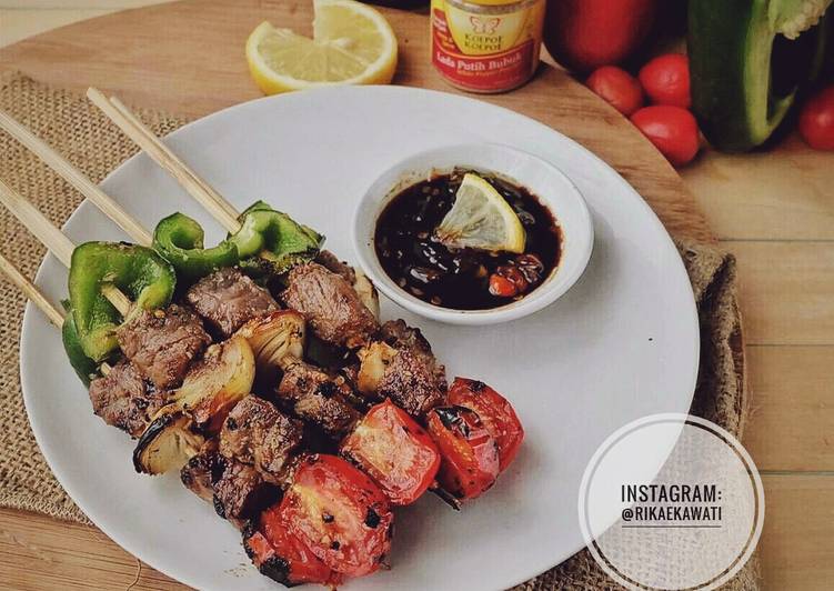 resep lengkap untuk Sate Kambing Maranggi ala Barbeque