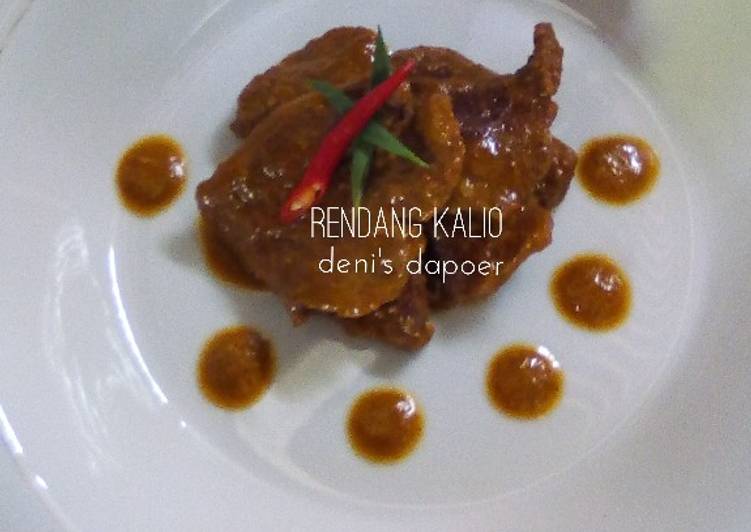 Resep Rendang Kalio #kitaberbagi By deni's dapoer