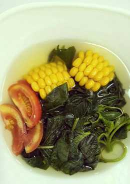 Sayur Bayam in 10 minutes