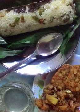 Nasi liwet bakar sederhana