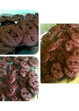 Cheewy double choco cookies. #kamismanis