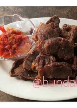 Dendeng Balado ala bundakeia