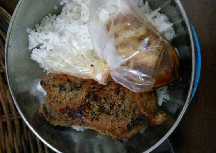 Resep Steak daging lada hitam Dari Gusti Robiatul