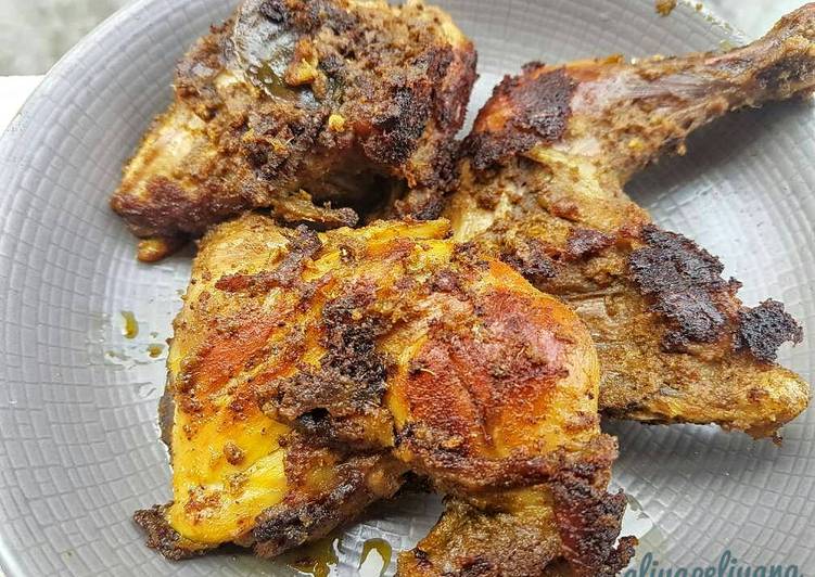 cara membuat Ayam bakar padang