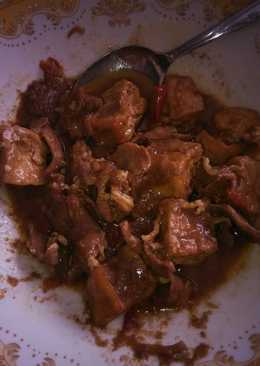 Daging semur tahu