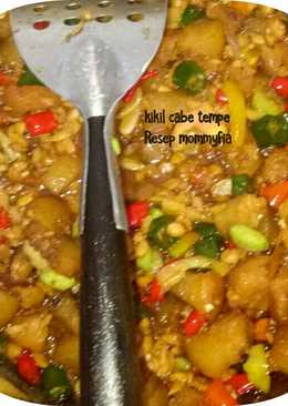 Kikil cabe tempe