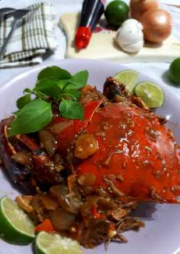 Kepiting Pedas Saus Tiram