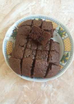 Cake coklat panggang tanggal tuaðð