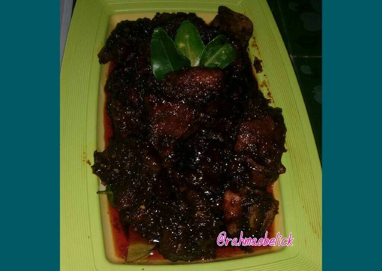 resep masakan Lapis daging bumbu kecap pedas manis #KitaBerbagi