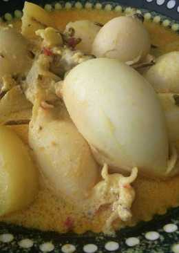 Gulai cumi kentang