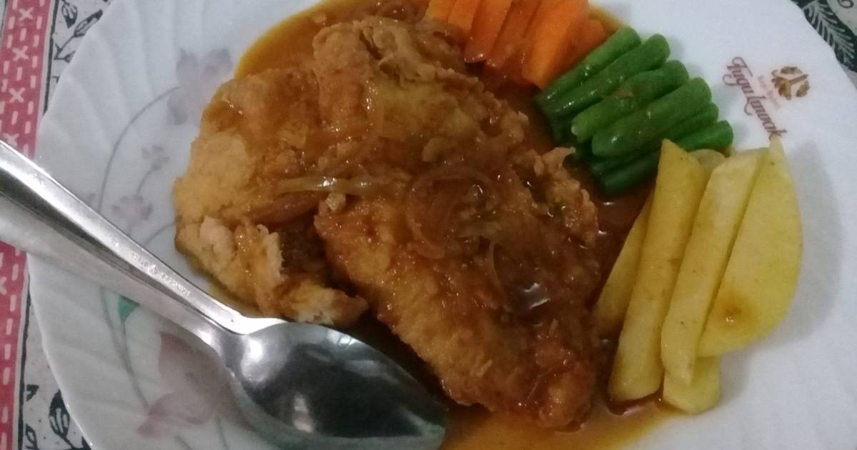 23 resep ayam goreng saus bbq enak dan sederhana - Cookpad