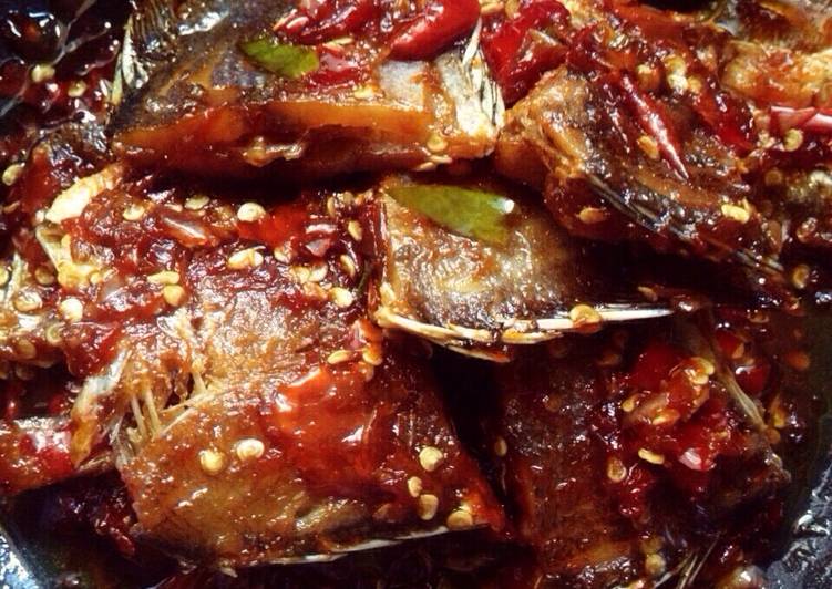 resep masakan Sambel Ikan Sepat pedes manis