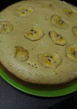 Cake pisang putel no pengembang