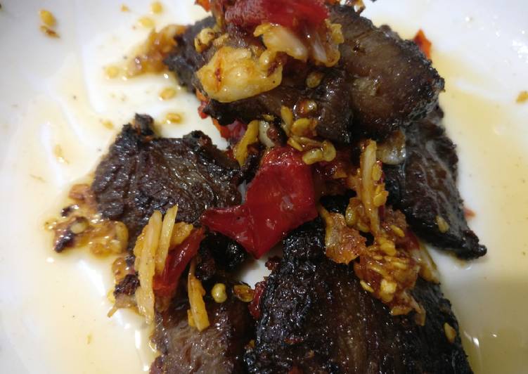 resep Dendeng Basah Balado ala Dapur Duisburg