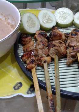 Sate Â Dada Ayam Fillet Dengan Rempah-Rempah