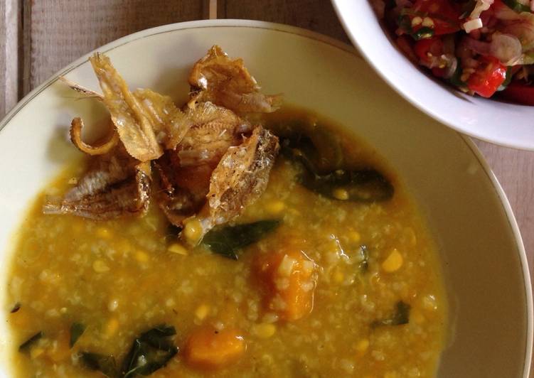 gambar untuk resep makanan Bubur Manado dan Sambal Dabu-Dabu