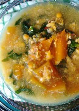 Sayur menir bayam & waluh