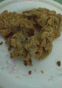 Jamur crispy (no telur)